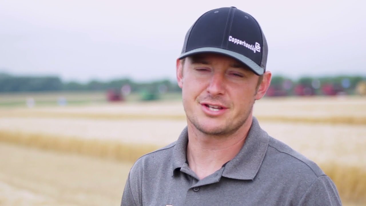 Copperhead Concave System Demo at Harvest For Kids