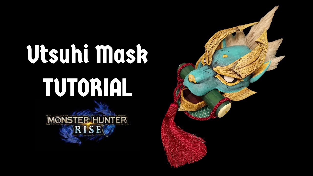 Utsushi Mask Tutorial + PDF Pattern | Monster Hunter: Rise