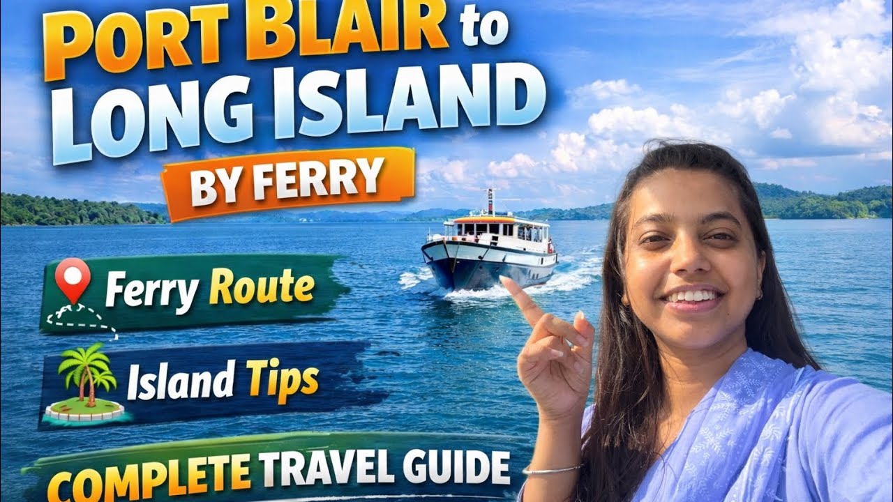 First Time to Long Island 🏝️ | Govt Ferry Experience from Port Blair