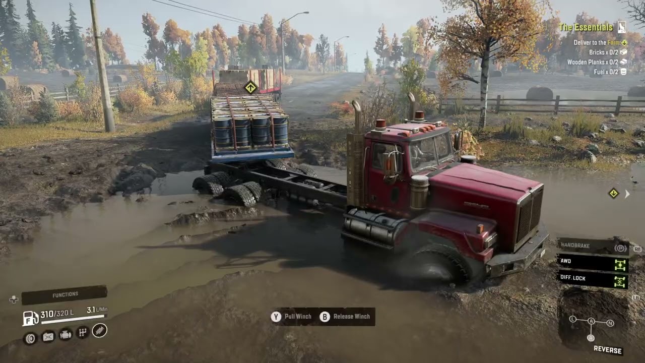 Snowrunner - Western Star 6900XD - Farm Delivery