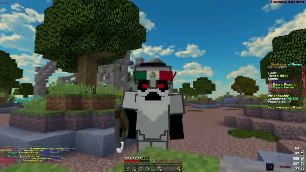 UniversoCraft | w/voce Destruye el nexo| Full Focus, shitf + F4😮
