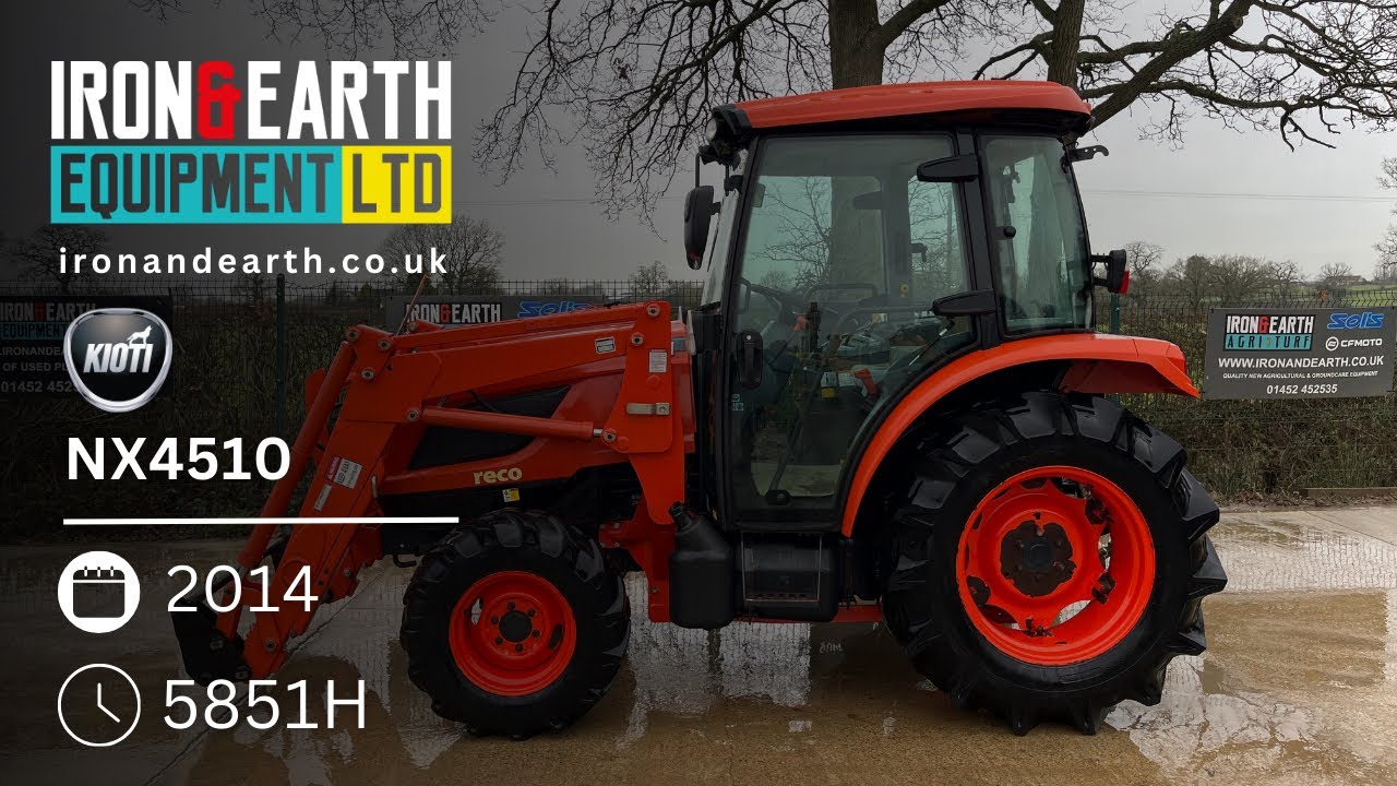 2014 Kioti NX4510 45hp Compact Tractor