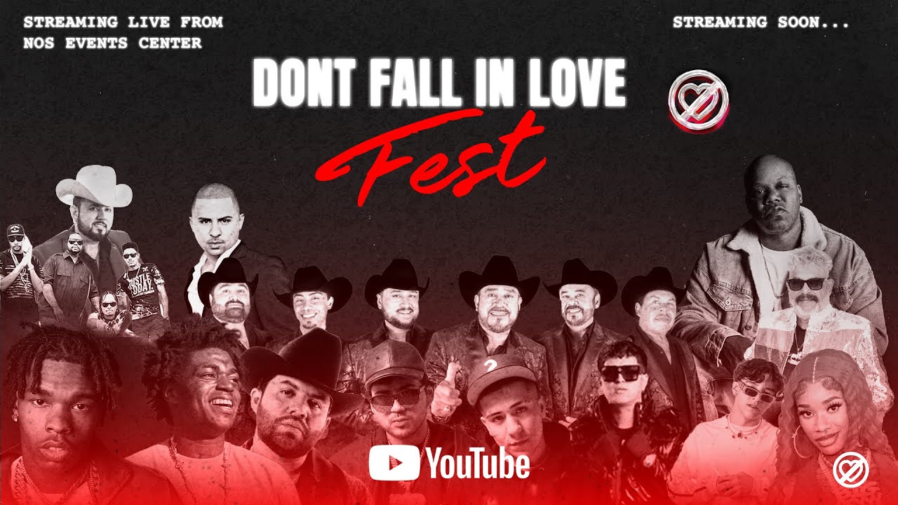 DONT FALL IN LOVE FESTIVAL (LIVE STREAM)