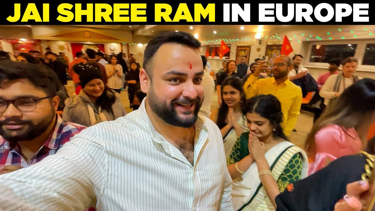 Ram Mandir Inauguration Celebrations in Europe