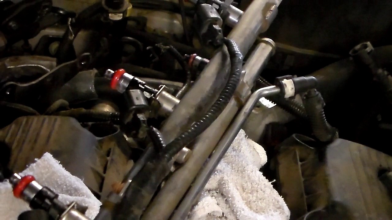 a tip on removing fuel injectors 2009 ford escape