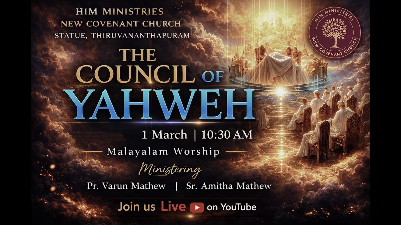 🔴Sunday Service| Malayalam Service | 01-03-2026 | Pr. Varun Mathew, Sr. Amitha Mathew