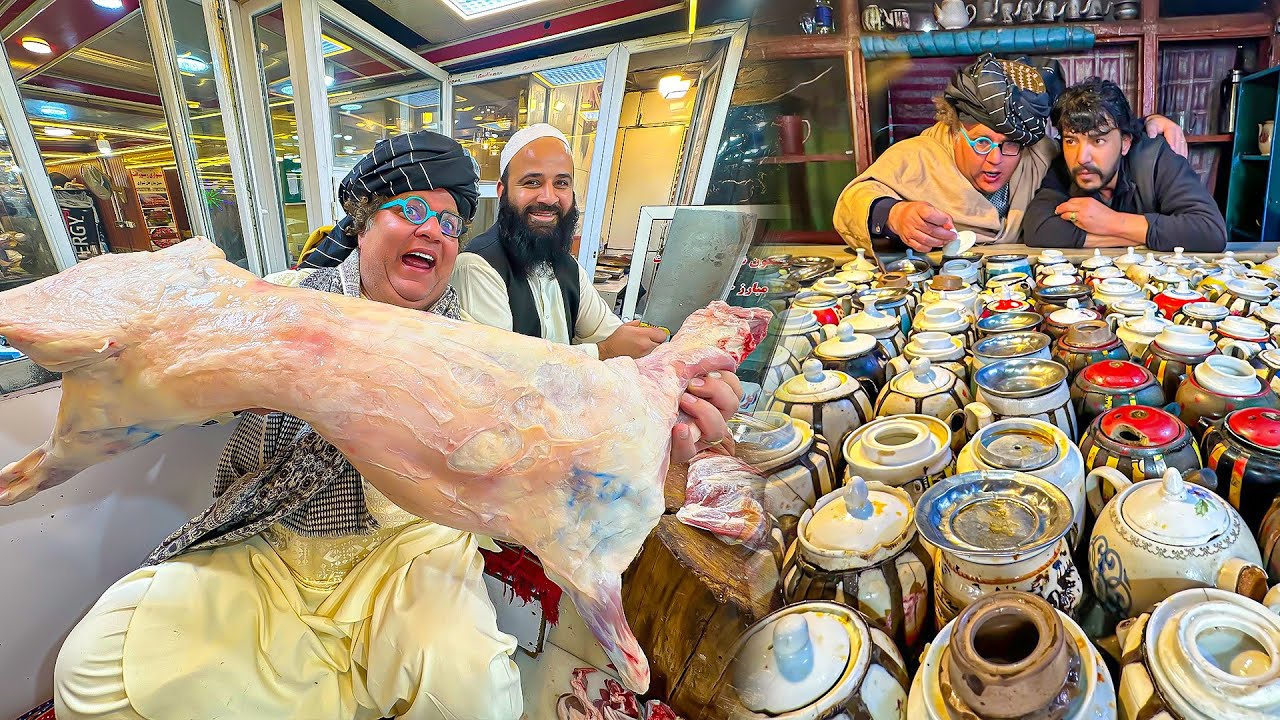 Tasting Kabul’s Craziest Afghan Dishes 🔥😋