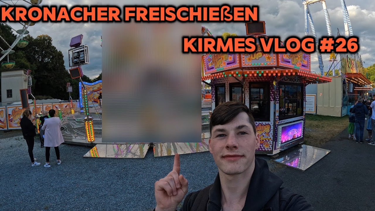 Meine erste Kirmes in Bayern Kronacher Freischießen und ein Mega Highlight (Kirmes Vlog #26)