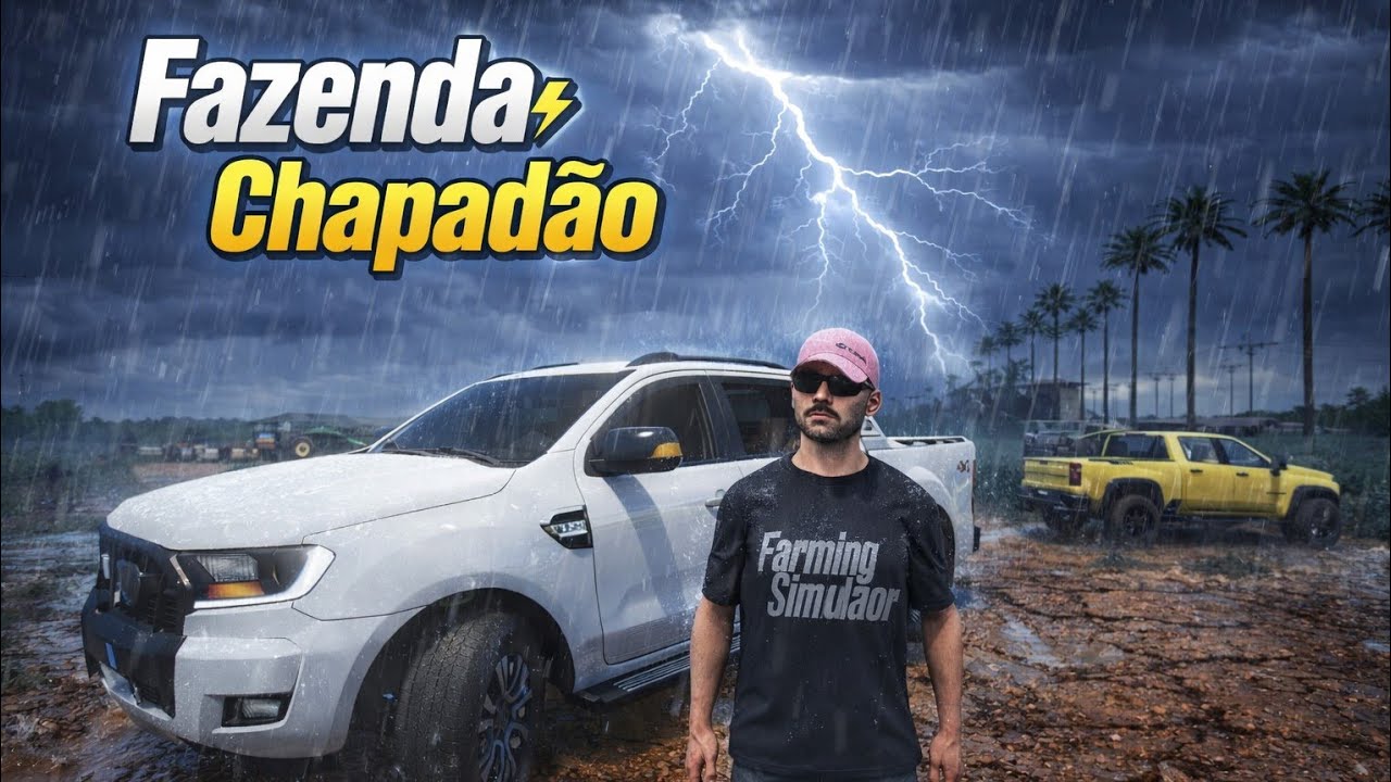 PREPARADO O SOLO/Fs25/Map CHAPADÃO Br! #fs25 #gameplay #livestream 