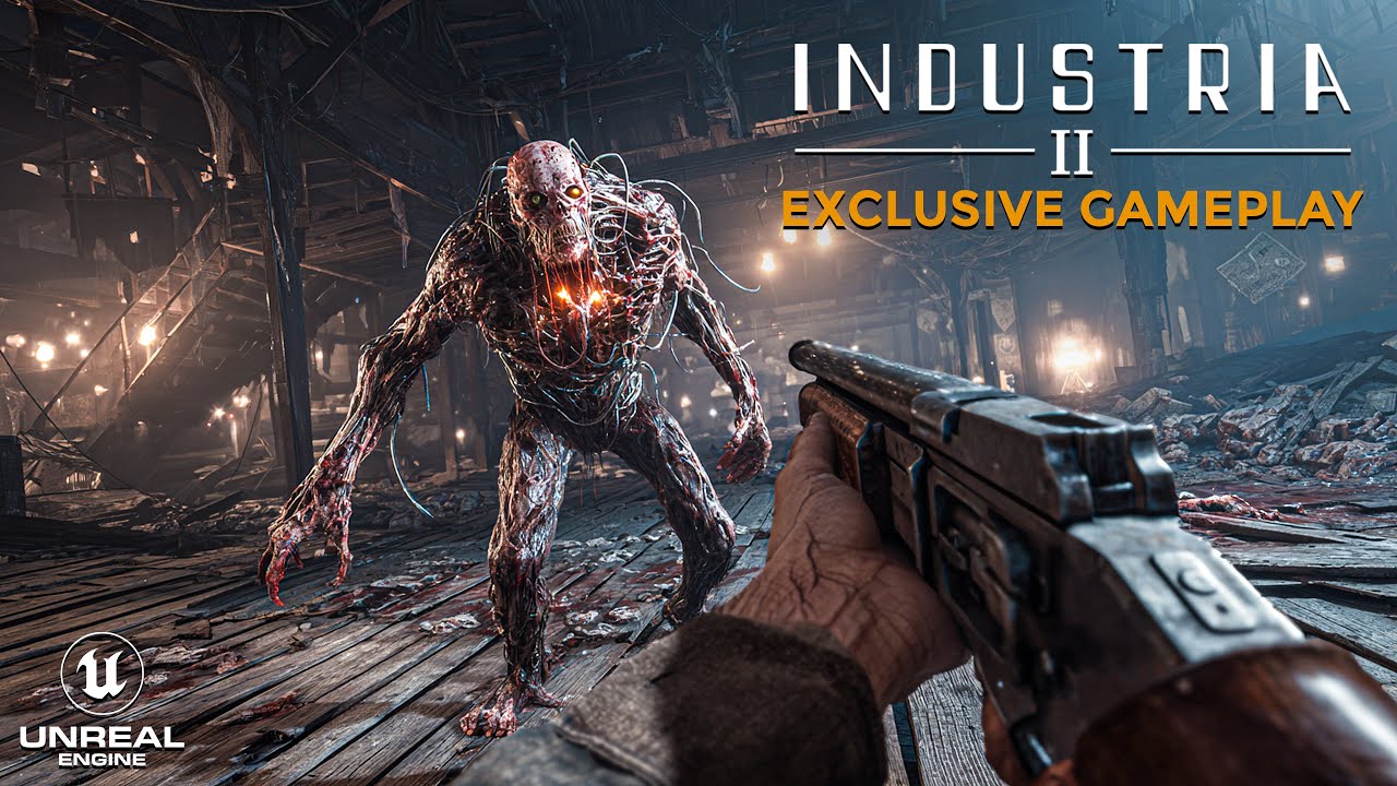 INDUSTRIA 2 Exclusive Gameplay Demo | New NEXT-GEN SURVIVAL HORROR inspired by Half-Life & Bioshock
