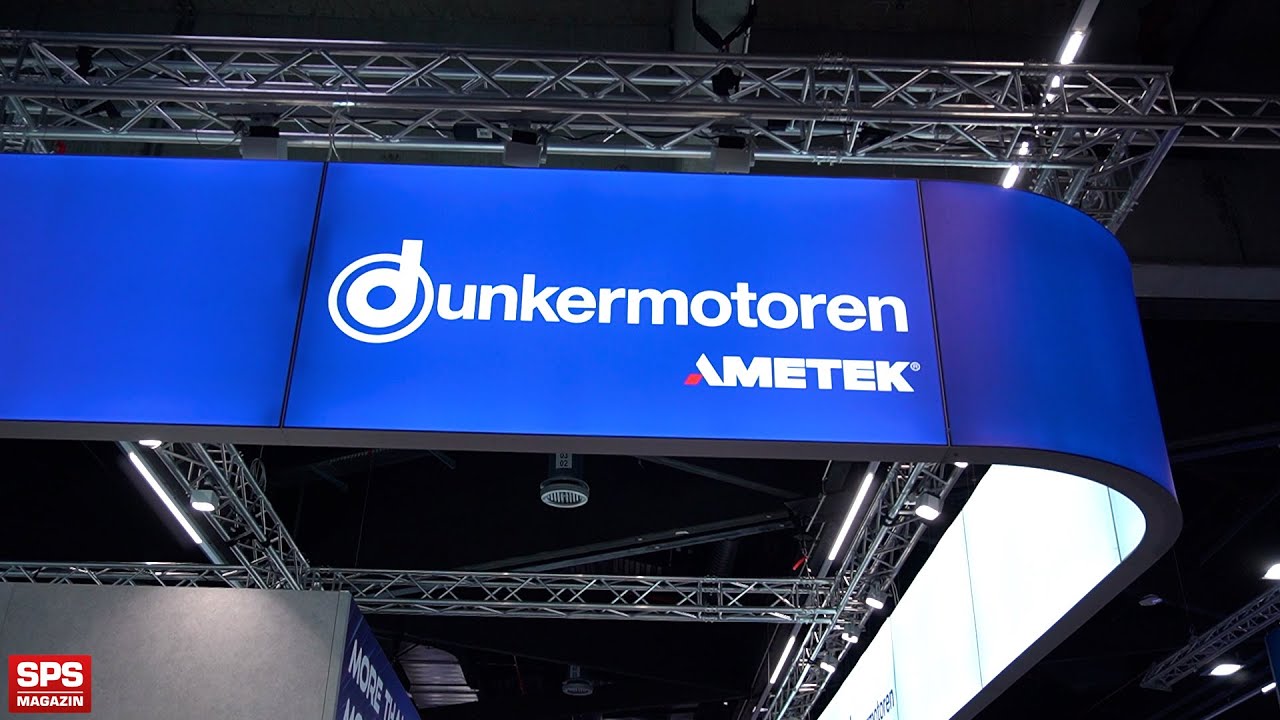 SPS-MAGAZIN auf der Messe SPS 2023 zu Besuch bei Dunkermotoren