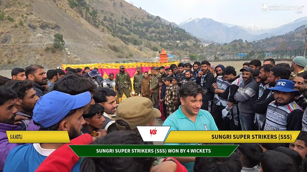 S.R.Kotli vs Sungri Super Strikers (SSS) live cricket match | Winter Cricket League Season-1 live -