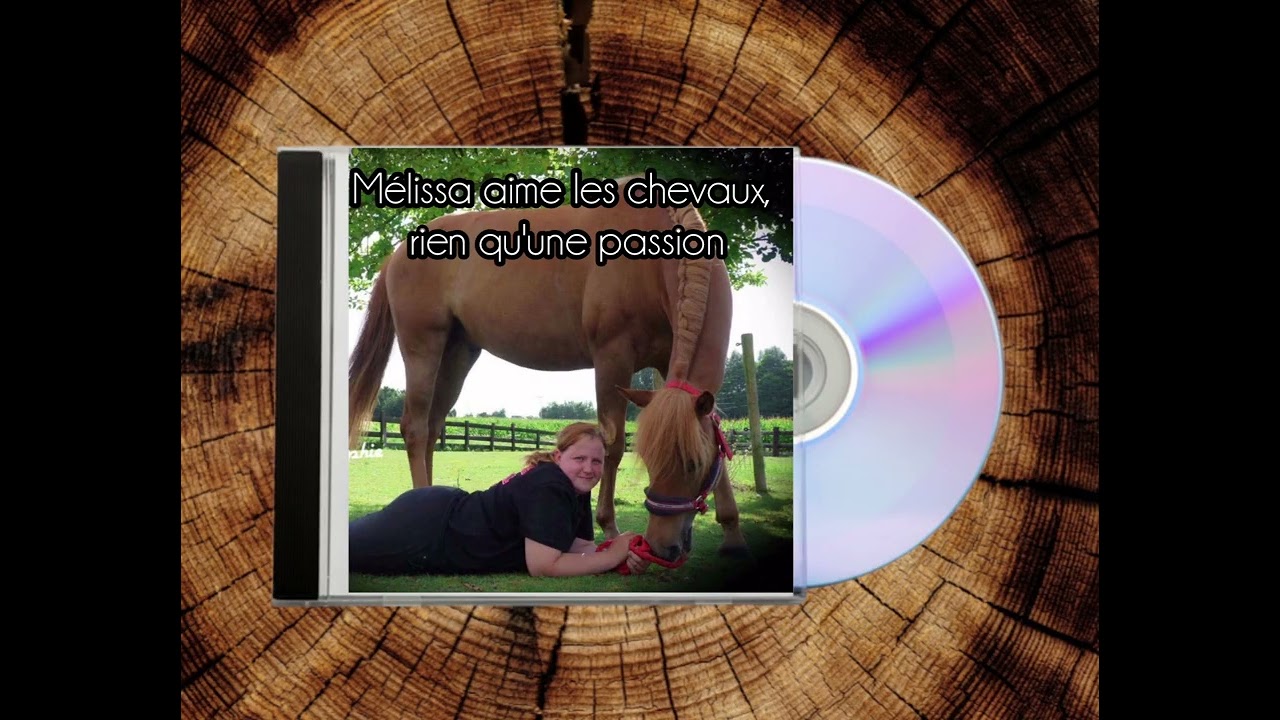 Melissa aime les chevaux 