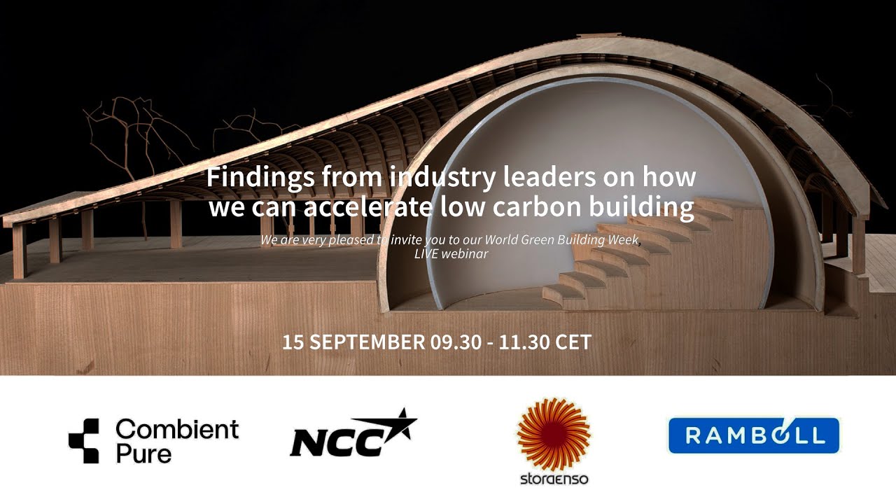 Findings from industry leaders on how we can accelerate low carbon building