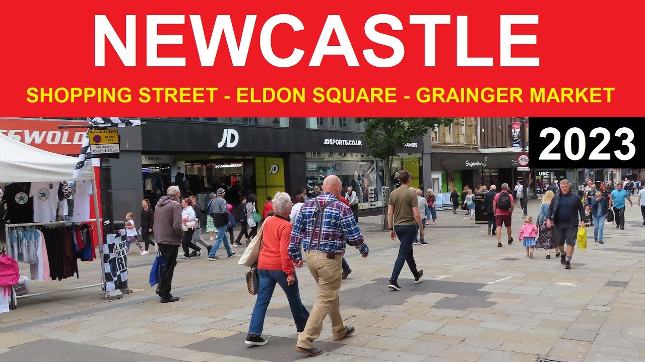 ✅ NEWCASTLE CENTRE - SHOPPING STREET - ELDON SQUARE - GRAINGER MARKET - CENTRAL STATION - CITY TRIP