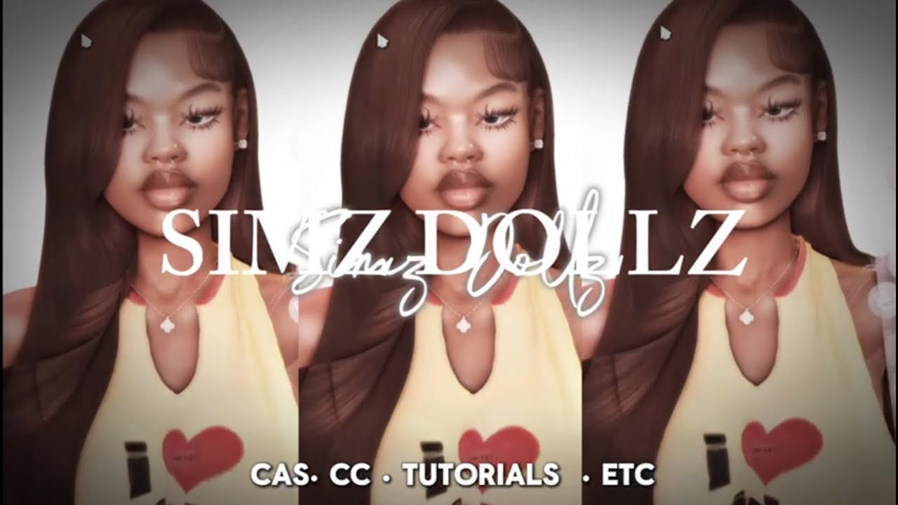 Welcome to the Dollzhouse ⋆ Black Simmer + CAS + CC