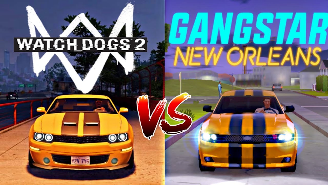 Watch Dogs 2 VS Gangstar New Orleans! | COMPARISON (Side by Side) | (In depth) 2020