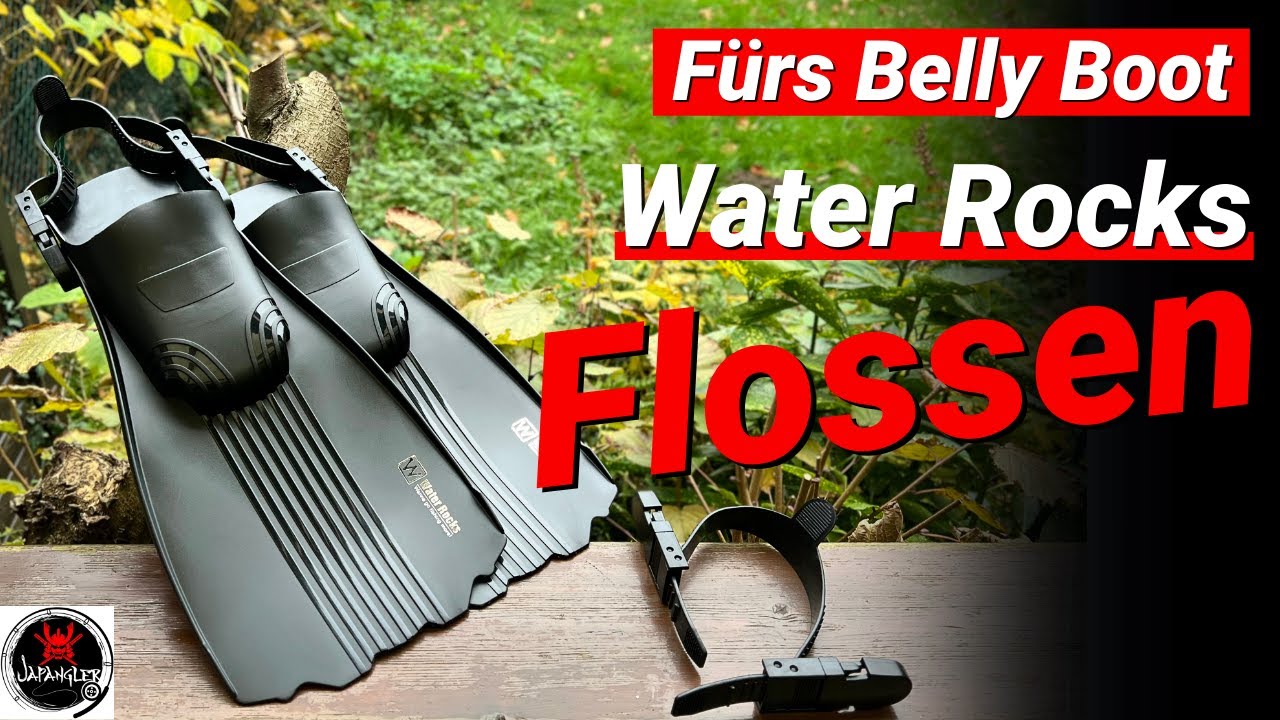 DIE Flossen fürs Belly Boot - Perfekte Größe für Watschuhe oder Wathose mit Stiefeln