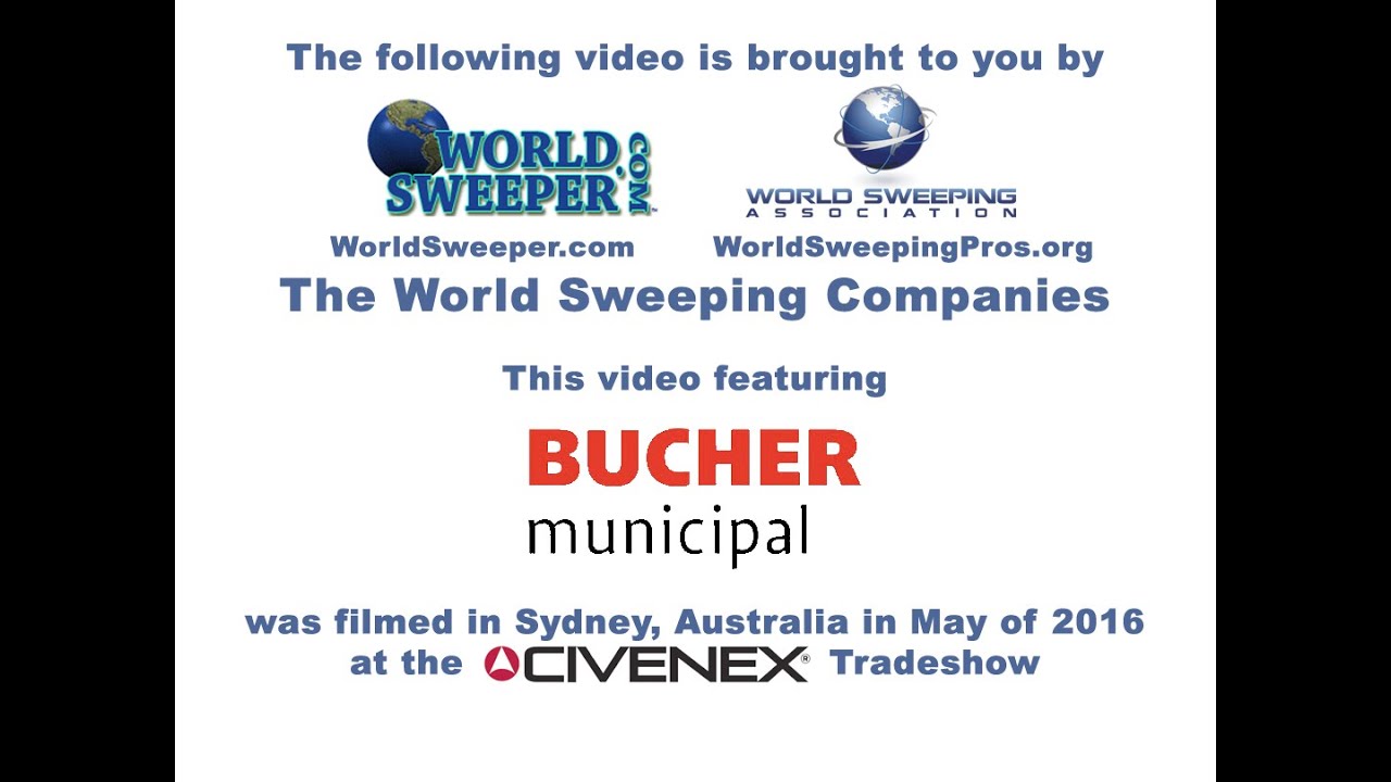 Walkaround of the Bucher RT655 Sweeper at Civenex 2016