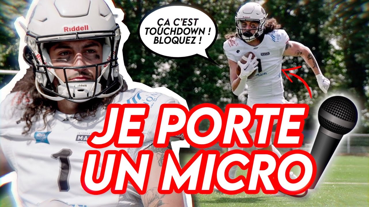 JE PORTE UN MICRO PENDANT LE MATCH 🎤🏈 (@Vikings)