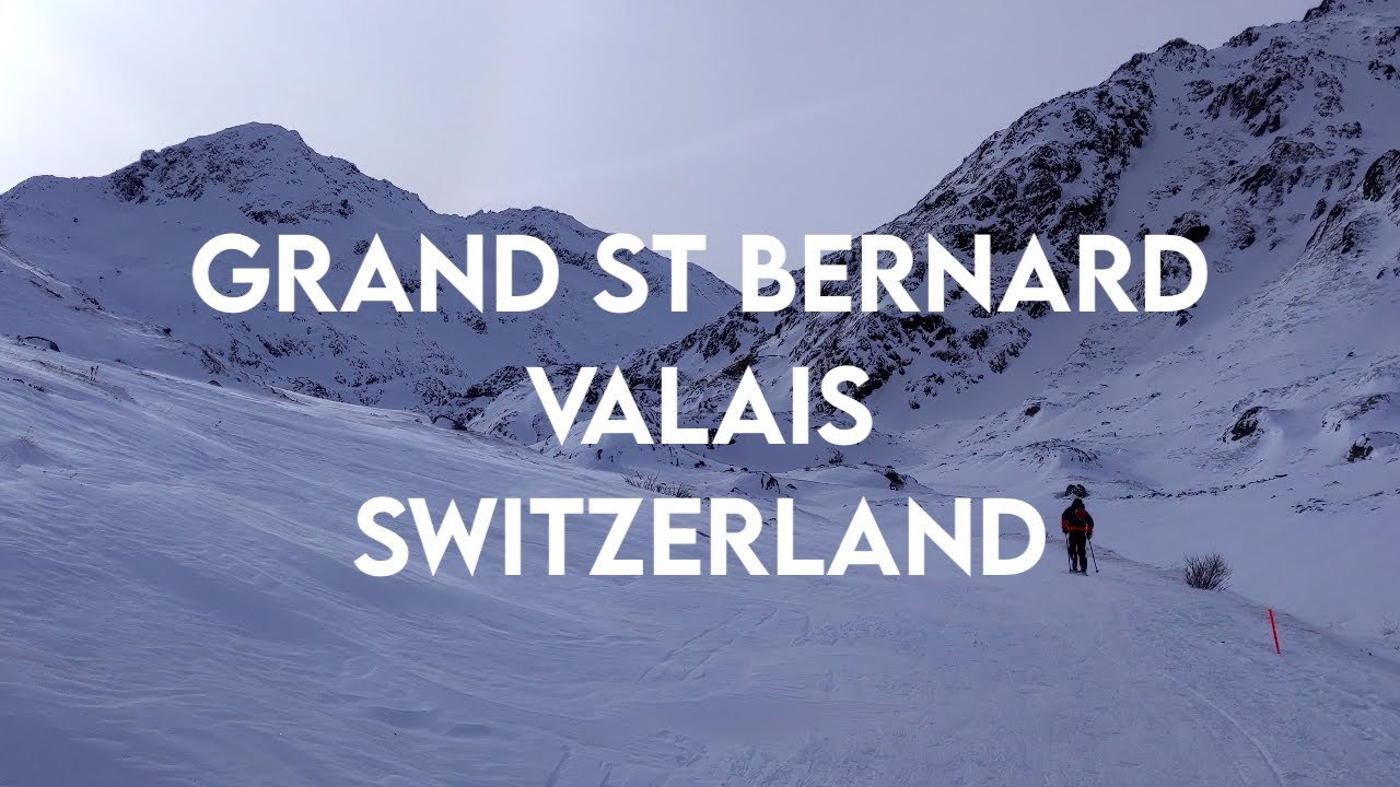 Skinning to the Grand St Bernard Pass / Switzerland