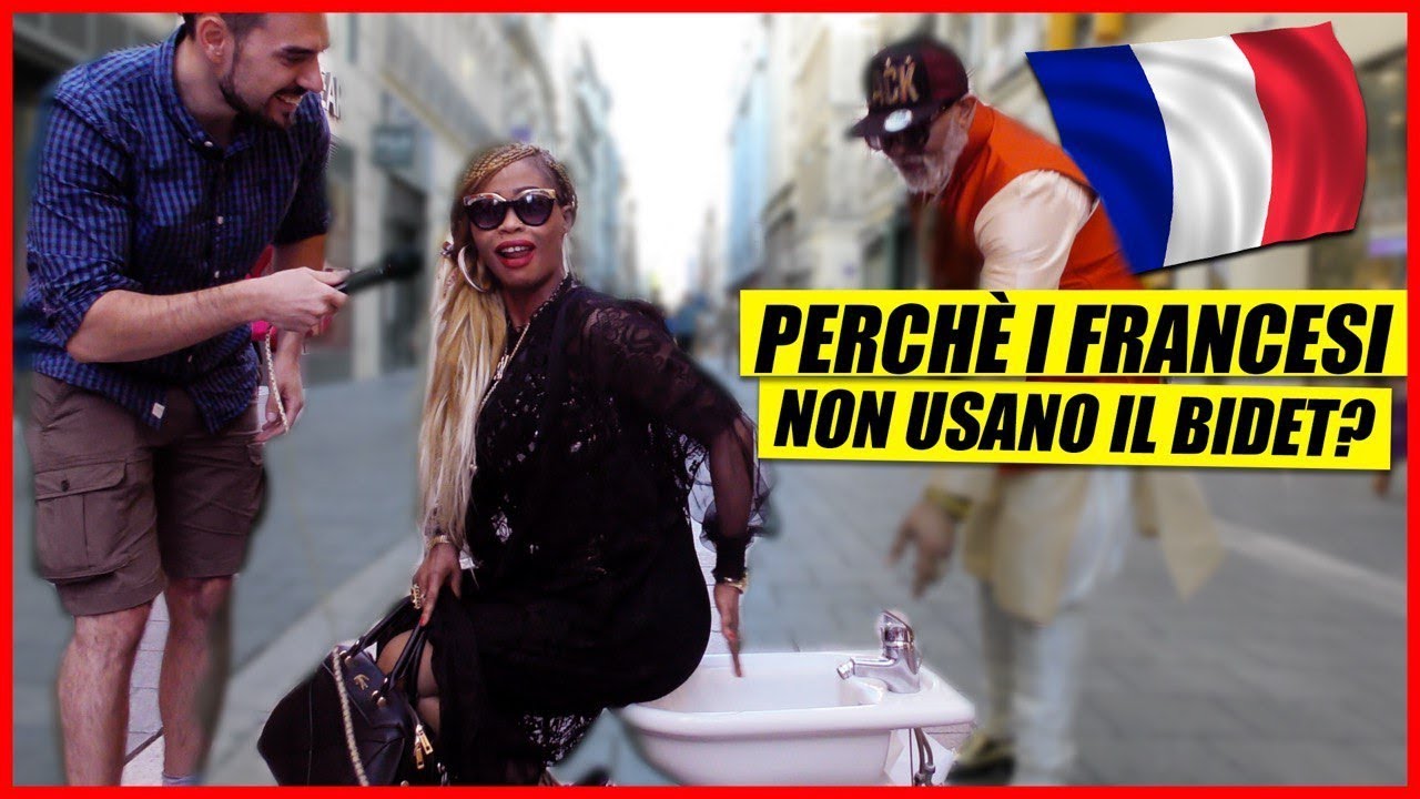 Chiedere ai Francesi Perché NON Usano il Bidet - IN FRANCIA 🇫🇷 - [Esperimento Sociale ] - theShow