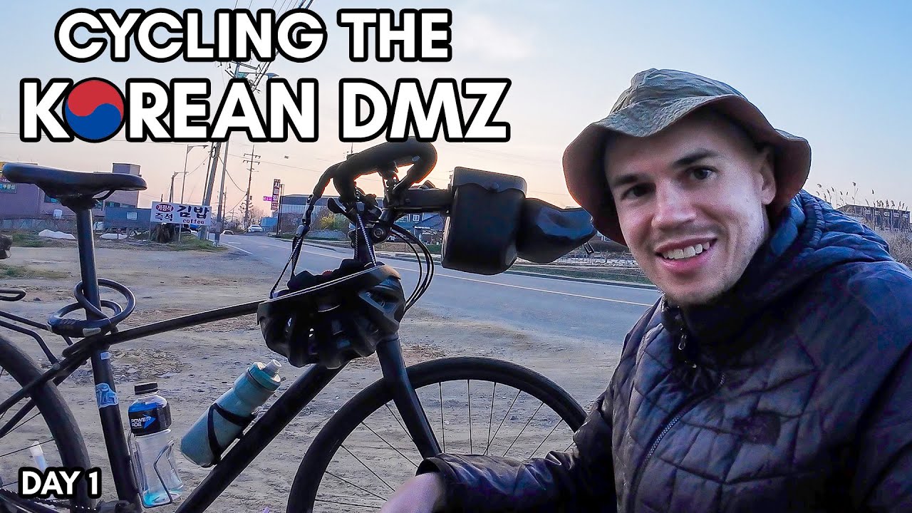 Rocky Start Biking in Korea's Countryside 🇰🇷 DMZ Bike Path Day 1