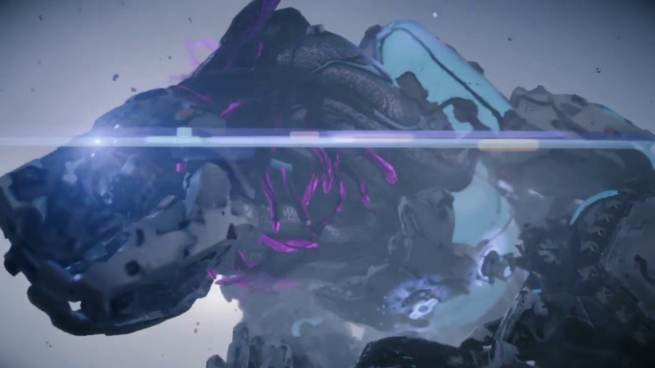 Horizon Zero Dawn: The Frozen Wilds - Frostclaw Fight