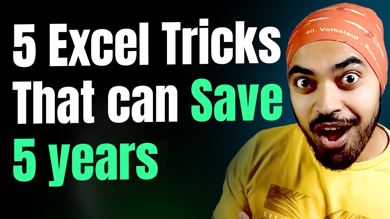 5 Awesome Excel Tricks No One Taught You (But You’ll Use Every Day)