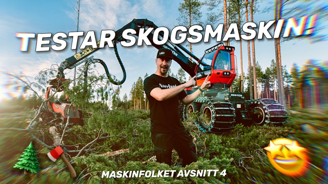 KAPAR TRÄD I SKOGEN! 🌲🪓 Maskinfolket del 4