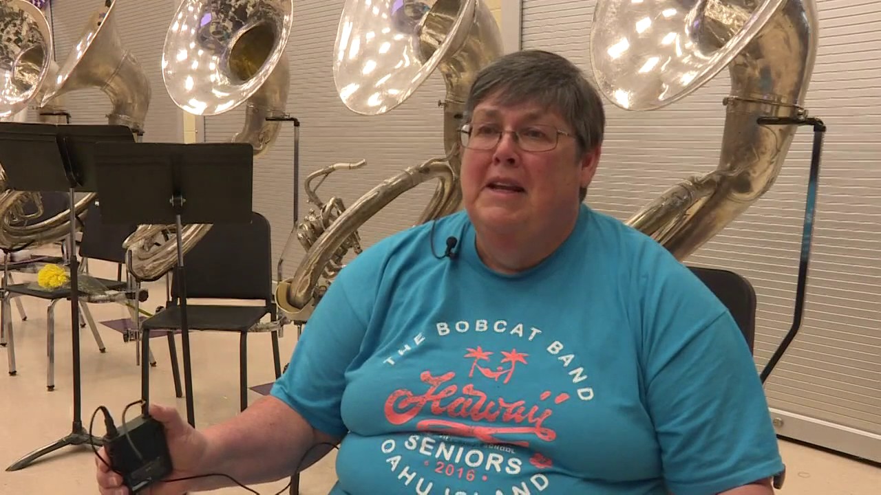 Hallsville High School Band remembers fallen members