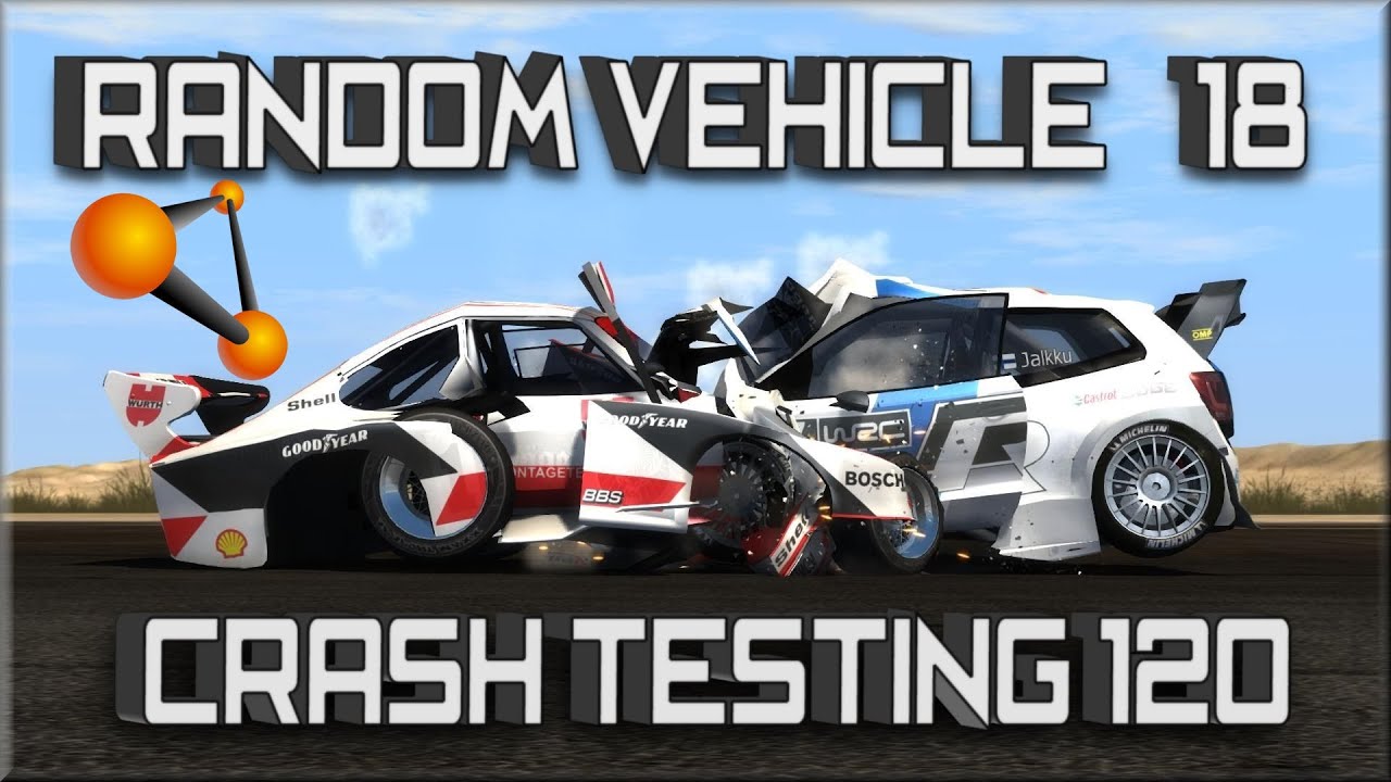 BeamNG Drive Random Vehicle #18 Crash Testing #120 - Insanegaz