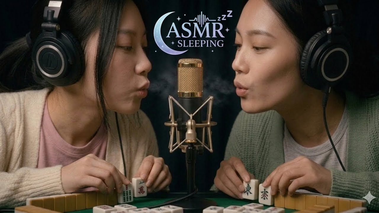 Asmr Whispering Mahjong  #asmr#satisfying #calm #relax #sleep #games #asmrwhispering #asian#art