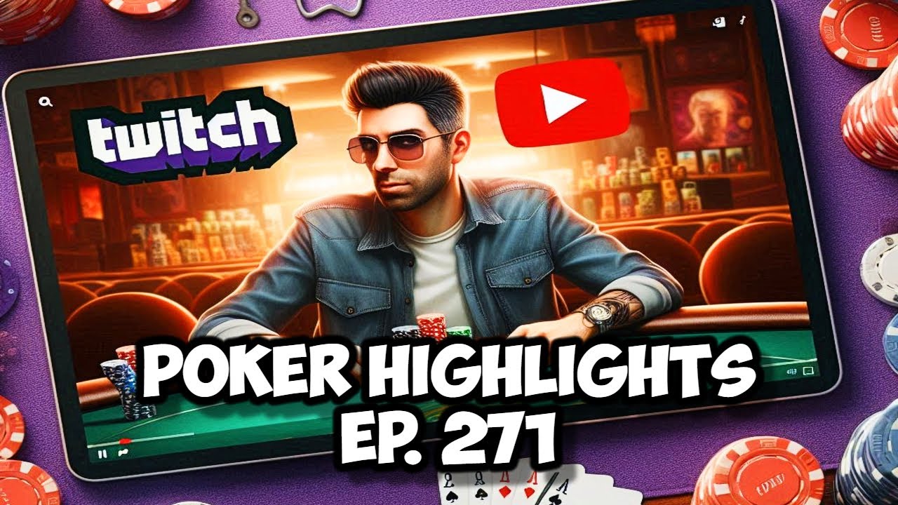 Twitch Poker Moments - ep.  271 SCOOP PokerStars Highlights
