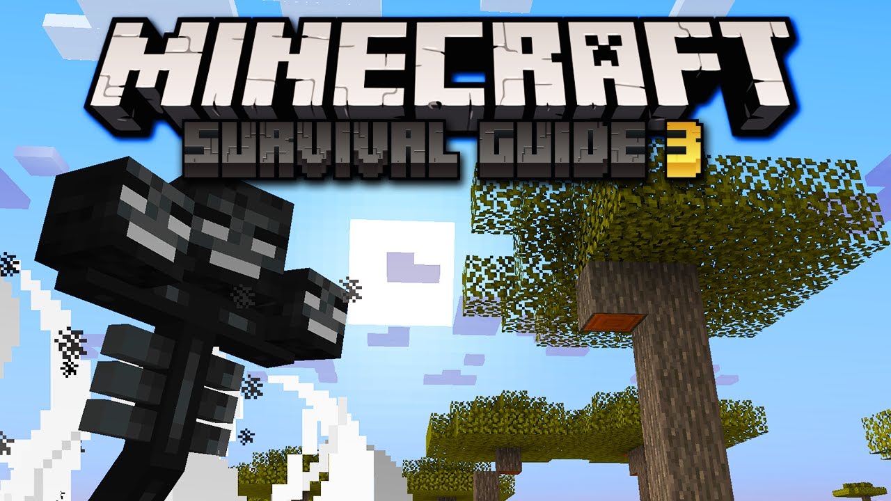 Черепа Увядающих и первый бой Увядающих! ▫ Руководство по выживанию в Minecraft, сезон 3 ▫ Обучаю...