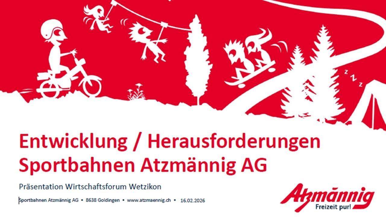 Roger Meier (Sportbahnen Atzmännig AG): Entwicklung und Herausforderungen)