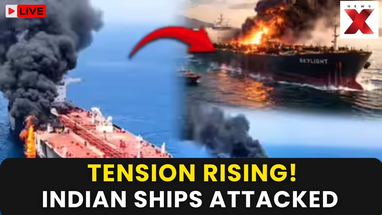 INDIAN OIL TANKER ATTACK LIVE: Maritime Crisis Erupts After Attack On Indian Crude Ships | NewsX