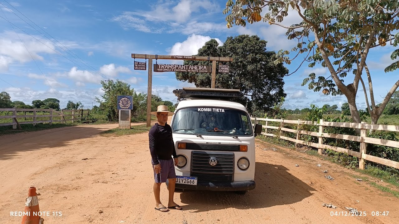 Mais um casal de kombi na Transpantaneira, Mato Grosso 