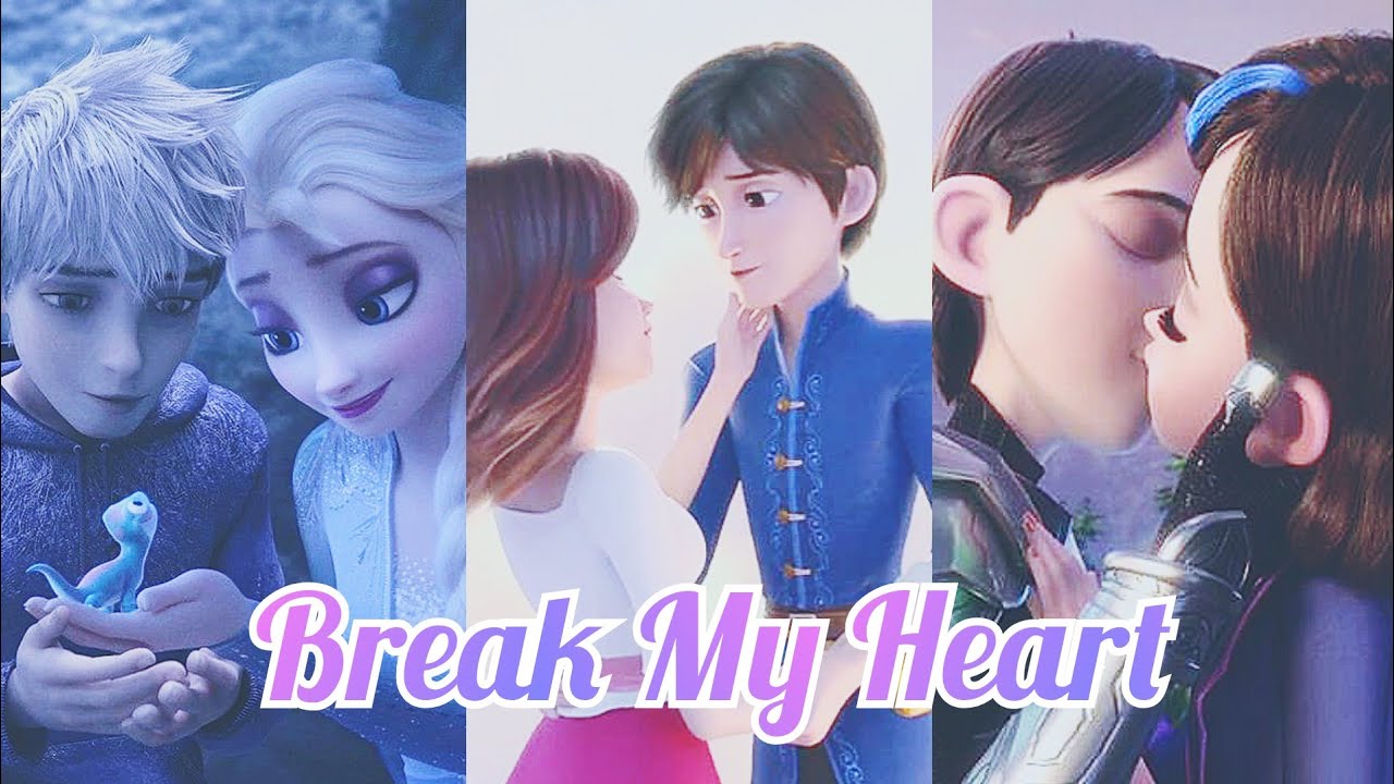 Break My Heart💖 *AMV ~ Disney & Red Shoes and The 7 Dwarfs & Trollhunters #Jelsa❄️ #RS7D👠 #Jlaire⚔️
