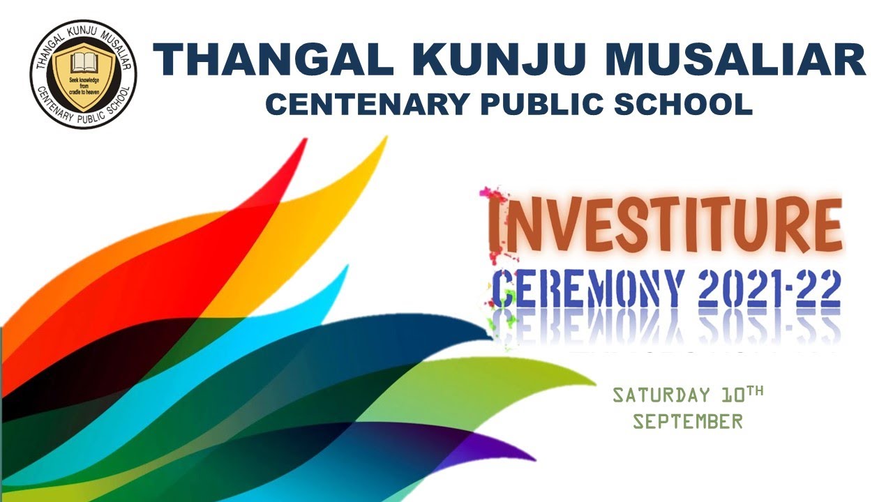 VIRTUAL INVESTITURE CEREMONY 2021-2022