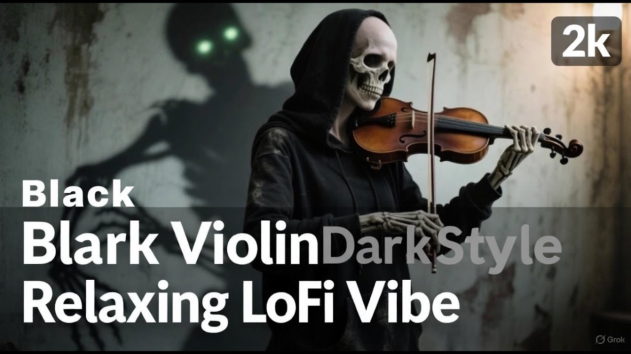 Black Violin Dark Style Relaxing Lo Fi Vibe