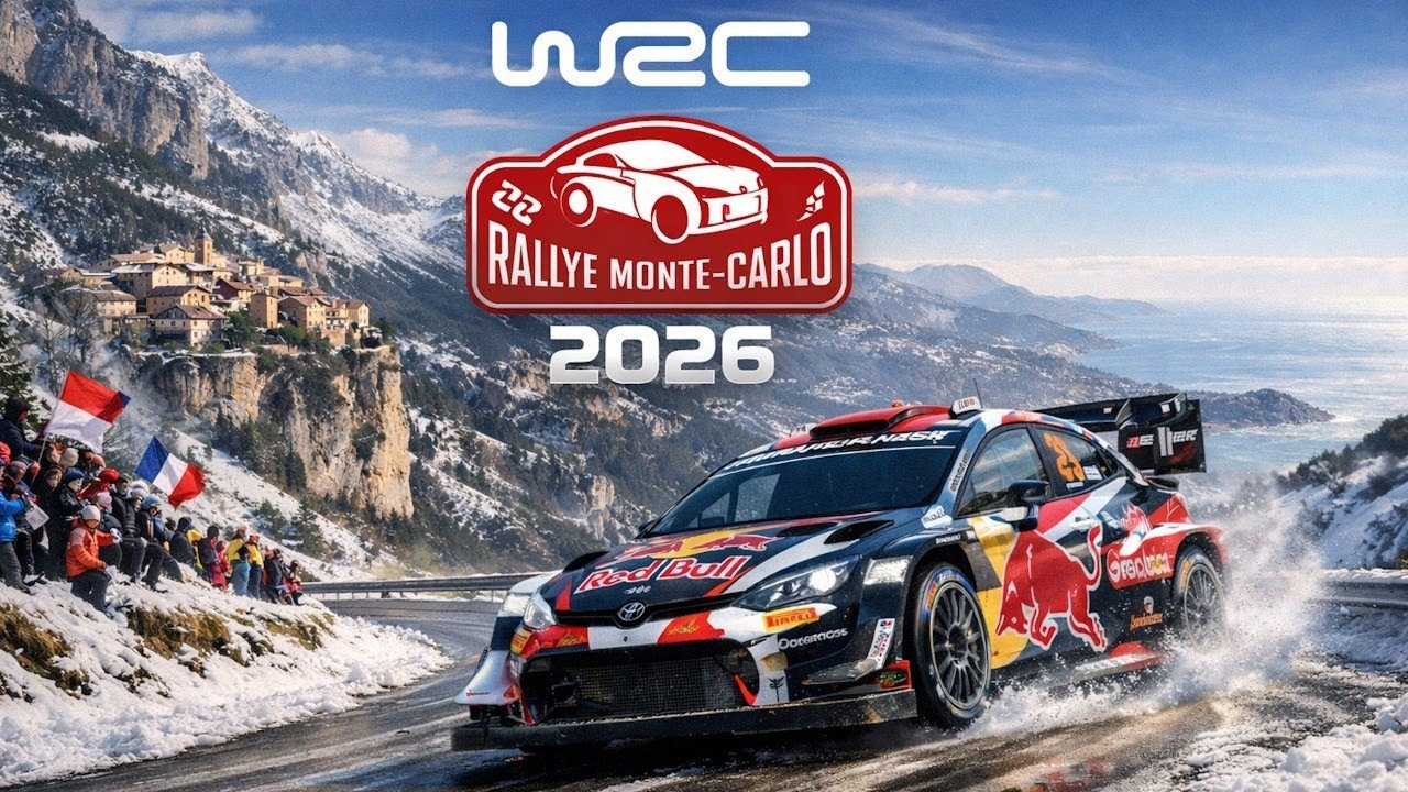 WRC  Rallye Monte Carlo  Ford Fiesta Rally2 Часть 1