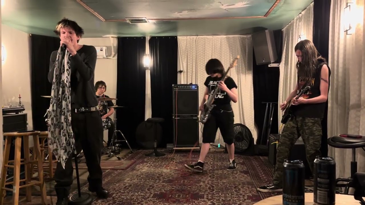 My 19-year-old son is the singer in his band, Live at Night. He writes all his own music ..