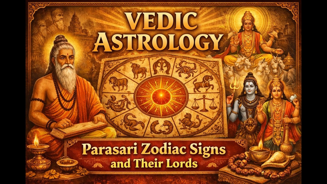 Zodiac Signs and Their Lords in Vedic Astrology