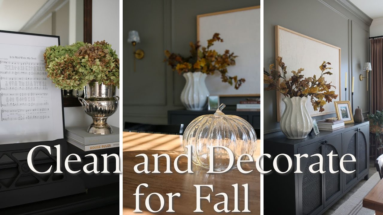 Fall Decorating 2025 | Cozy Clean & Decorate With Me