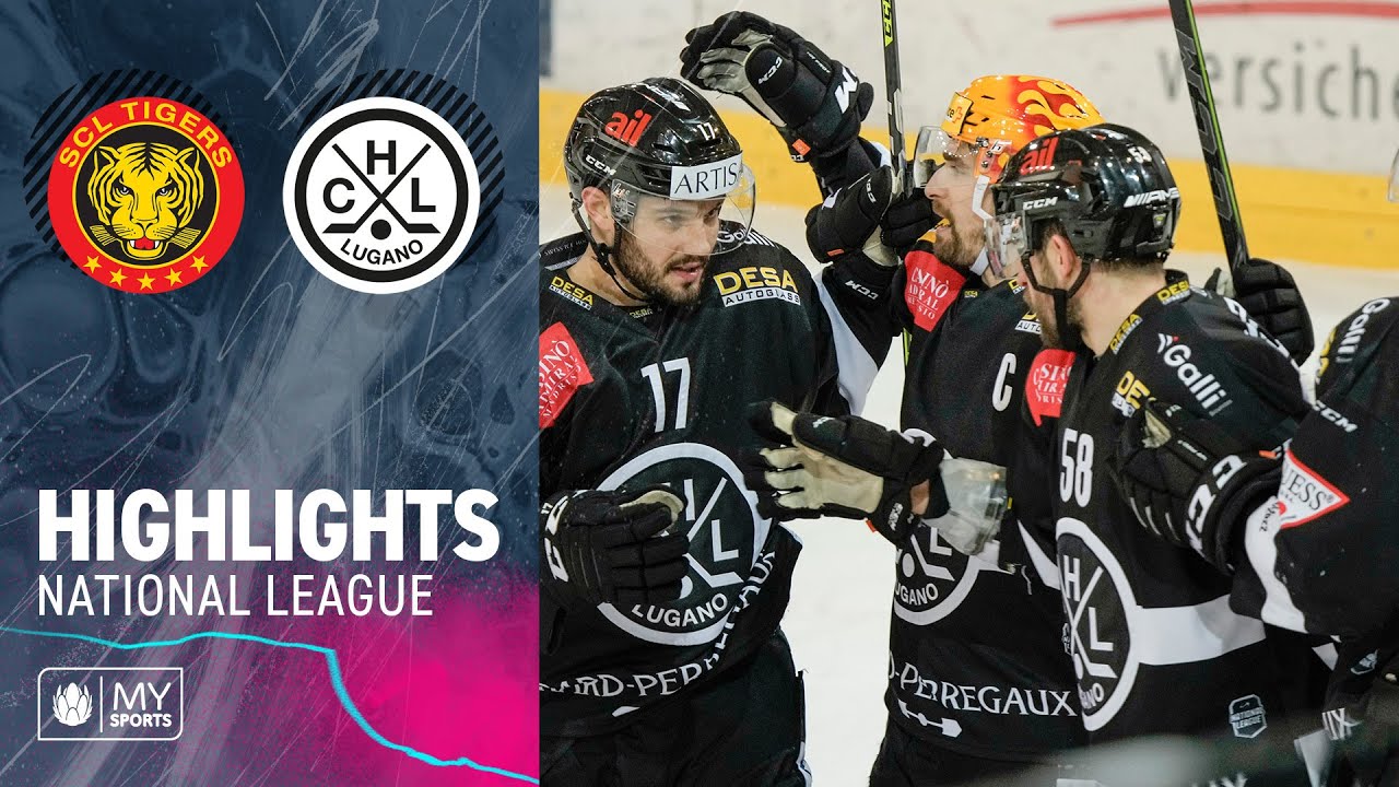 SCL Tigers vs. Lugano 4:7 — Highlights National League