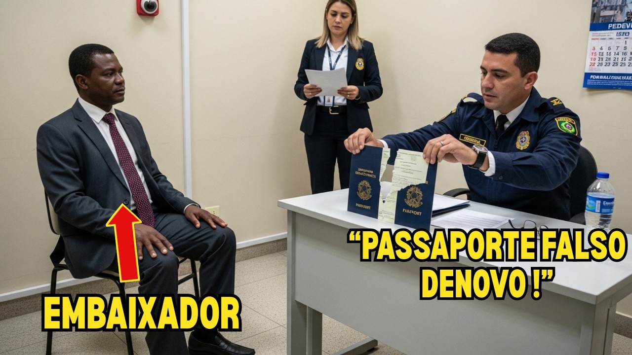 Agente da Alfândega Rasga Passaporte de Homem Negro — Sem Saber Que Ele Era Embaixador