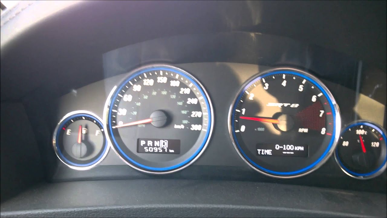 2010 Jeep Grand Cherokee SRT8 Acceleration 0-100 kmh