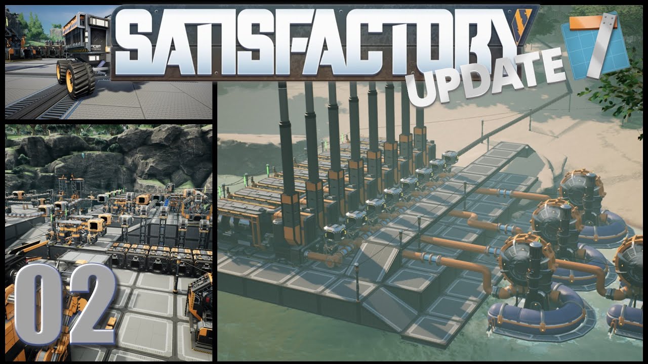 Satisfactory S3-Ep 02: Coal Power and Base Cleaning