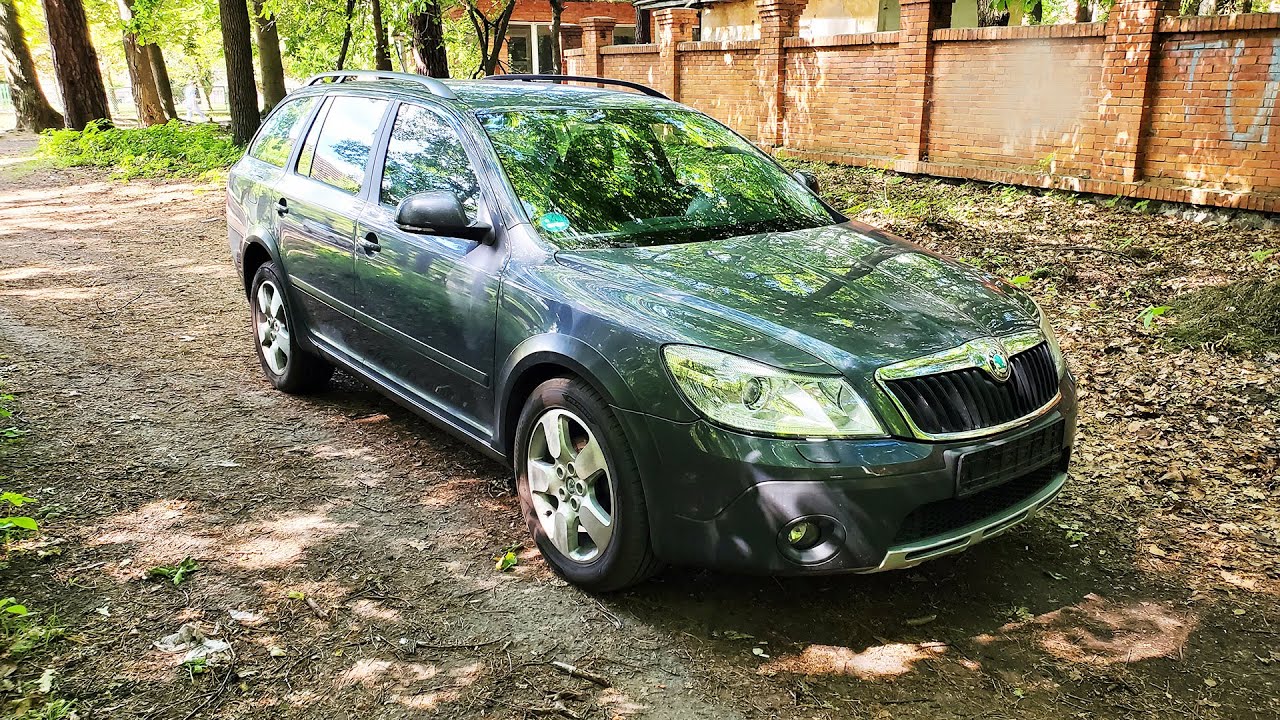 Skoda Octavia A5 Scout за 9000$ с интересной историей!